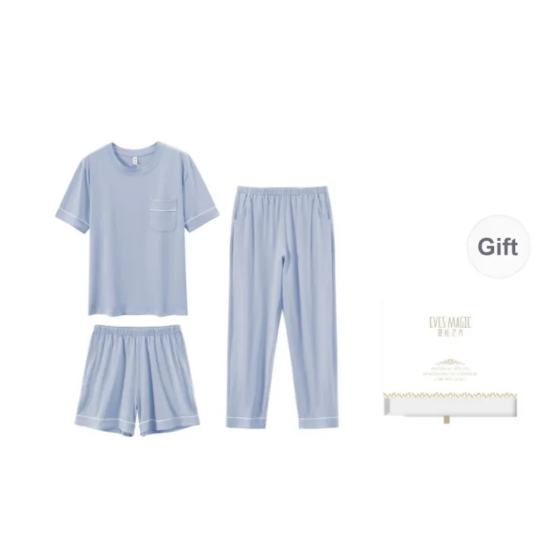 XIA.WA.ZHI.XIU Pajama Set Women's Three Piece Set-10