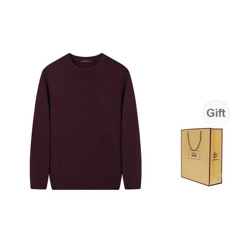 SEVEN Solid Color Business Inner Layer Commute Pullover Sweater Men's-7