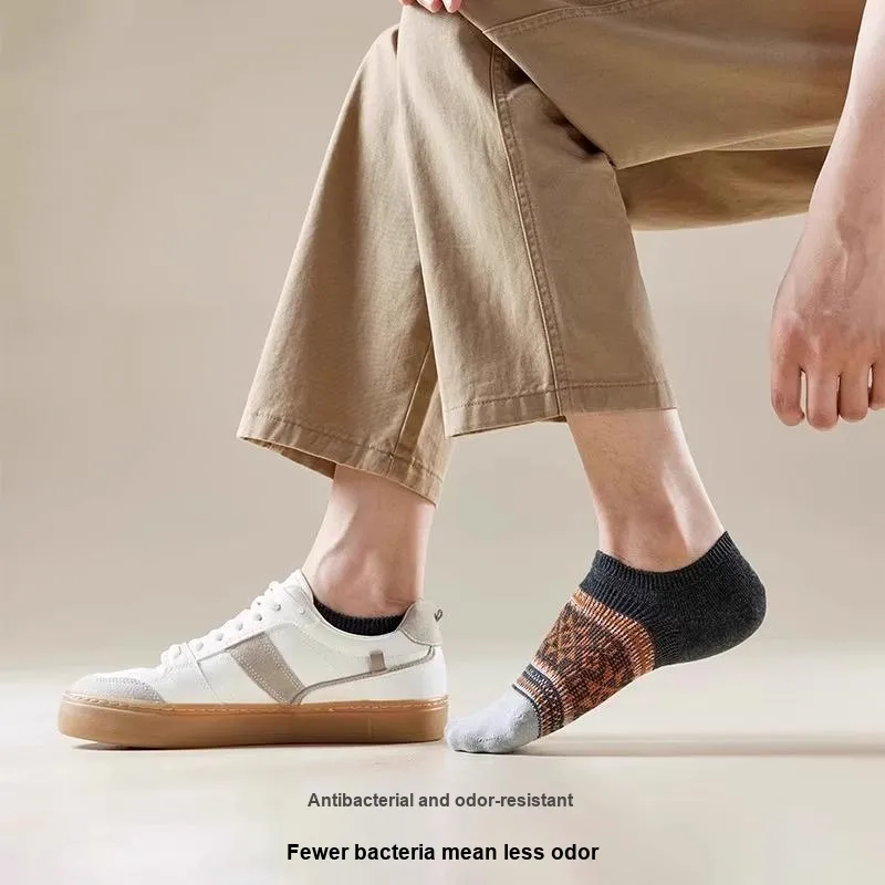 Thirteen day Season No Show Socks Men's 6 Pack-5