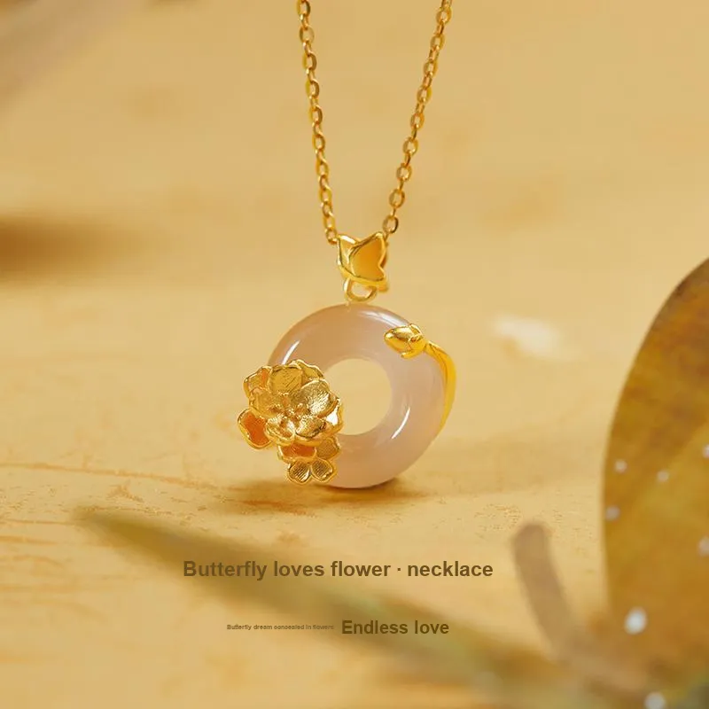 DIHUAJI Chalcedony Necklaces Women's-1