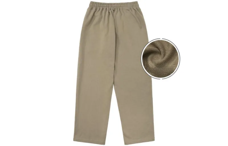 Bodydream Knitted Sweatpants Solid Color Straight Fit Casual Pants Unisex-15