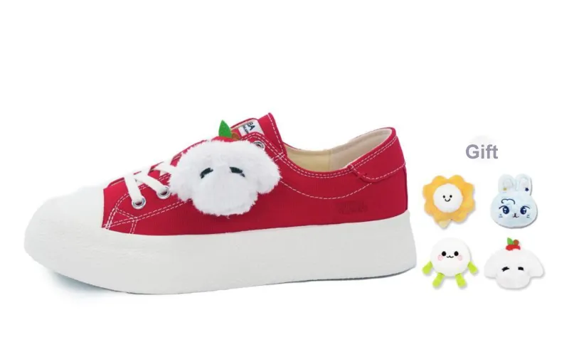 VOBA Cushioning Coverage Balance Support Abrasion Resistant Lightweight Slip Resistant Low Top Canvas Shoes Unisex-36