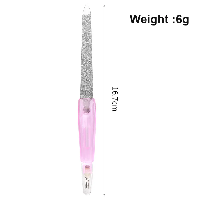 JIAOXUEFEI Dead Skin Push Dual-Head Stainless Steel Nail File And Cuticle Pusher Stainless Steel Dead Skin Pusher-6
