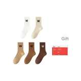 White+Apricot+Light Coffee+Coffee+Dark Coffee