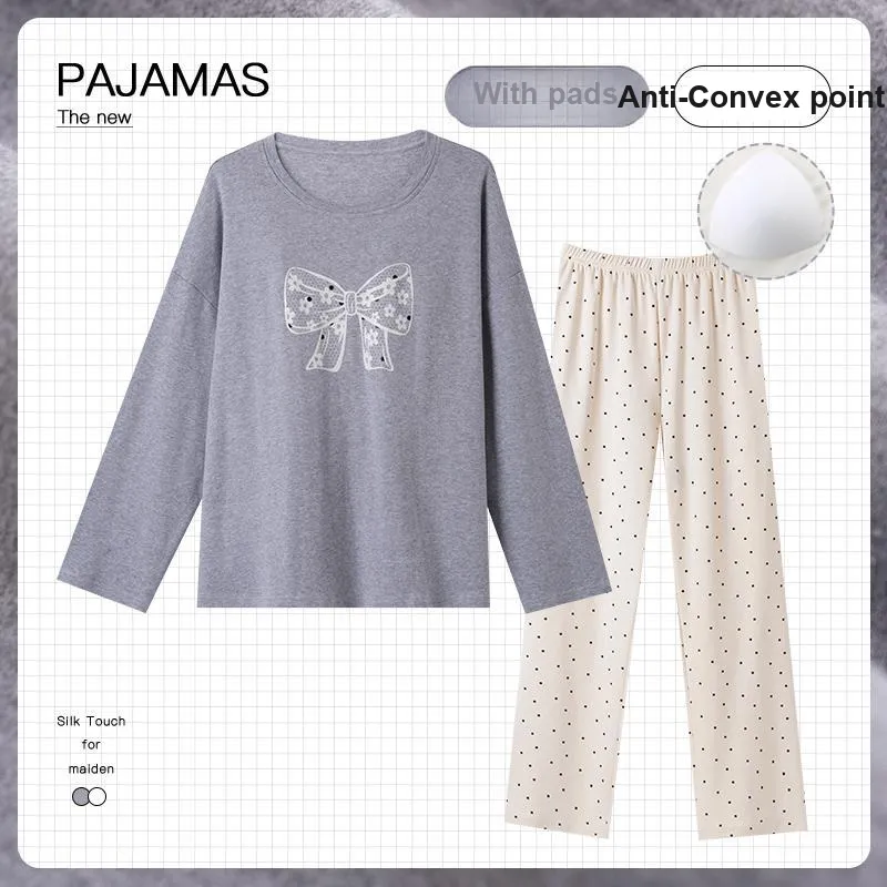 OUSHIBO Pajama Set Women's Image Color-1