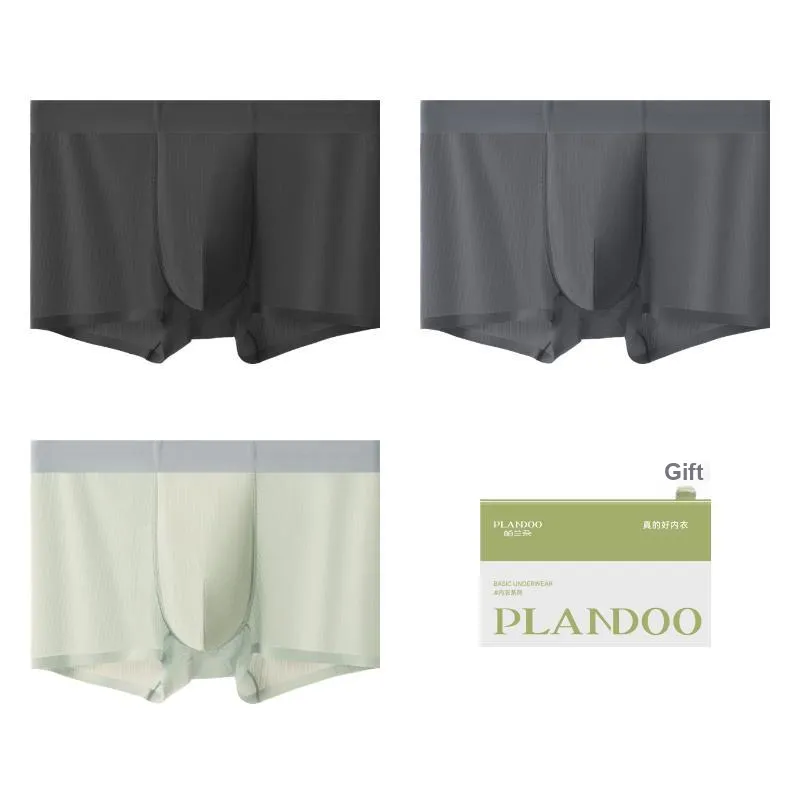 PLANDOO Underpants Men's Shopping Bag 3 Pack-4