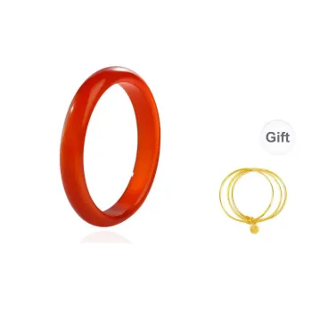 ZHUOJIN Glass Cat Eye Jade Bangles Women's