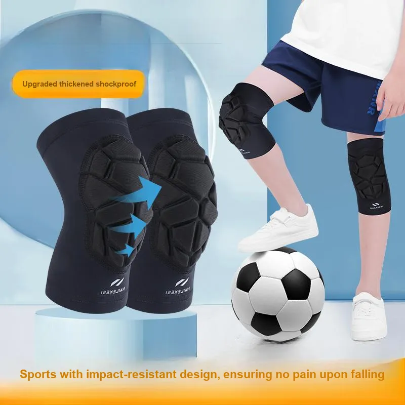 NAILEKESI Knee Pads Polyester, Elastane, Silicone Soccer, Basketball, Skiing Kids'-1