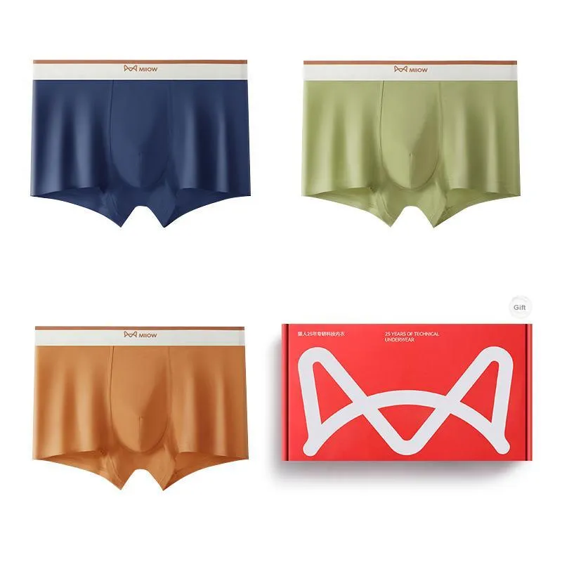 MIIOW Underpants Men's Box 3 Pack-10