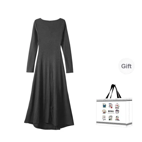 BDGU Long Sleeved Dress Women's Gray