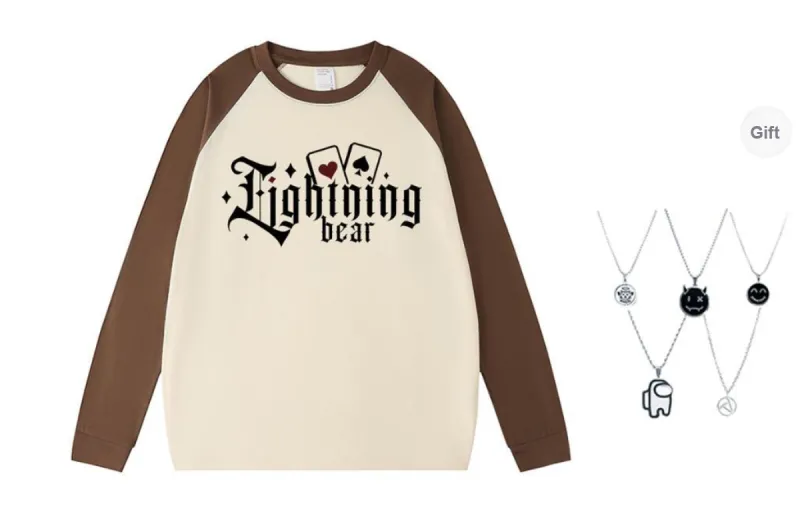 LIGHTNING BEAR T Shirts Unisex-10