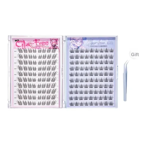 BQI Лиса Series+Камелия Клей Бесплатно Накладные ресницы Увеличивающие объем Стиль Естественный Длительность Стиль