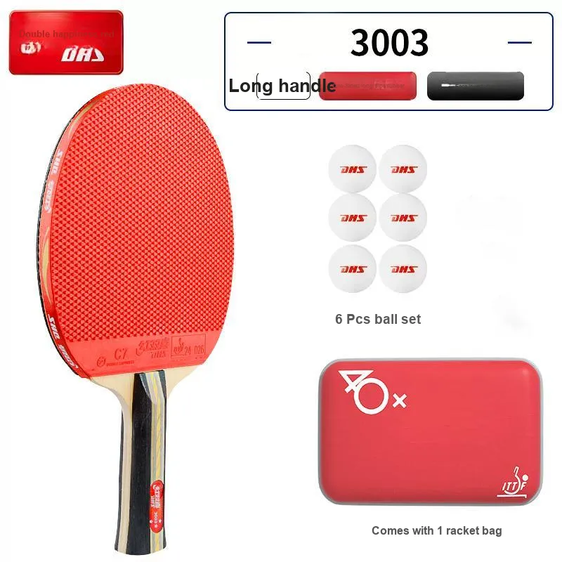 DHS Ping Pong Paddles Unisex All Wood-7
