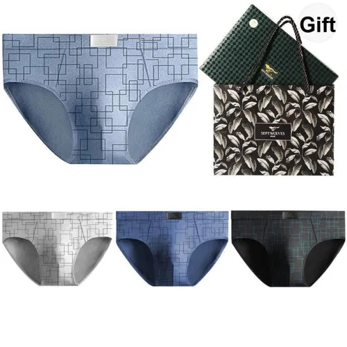 SEPTWOLVES Мужское нижнее белье 4 штуки набор в подарочной коробке