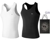 100% cotton 2 Pack (White+Black)-Sweat-Absorbing and Breathable/2 Pcs, More Economical for Frequent Washing!