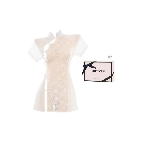 TLXT Белый Женские Ночные сорочки