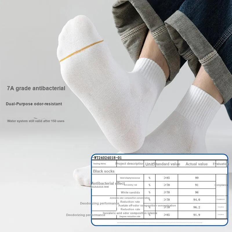 AOKANG No Show Socks Men's 5 Pack-6