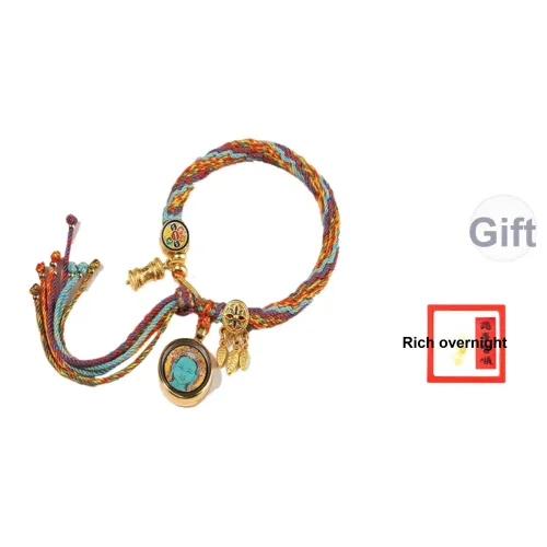 Плетеные банты Сплав Браслеты Унисекс