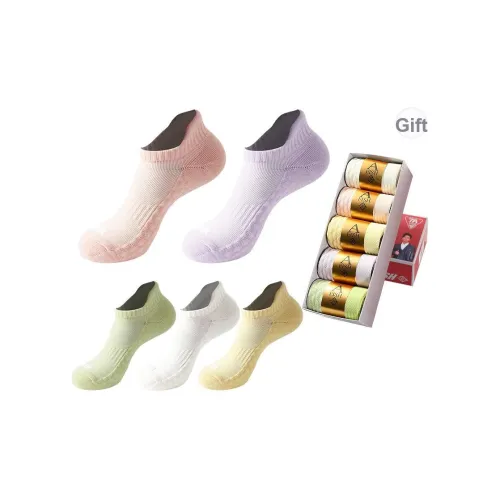 AFISH Низкие носки женские 5 пар набор в подарочной коробке