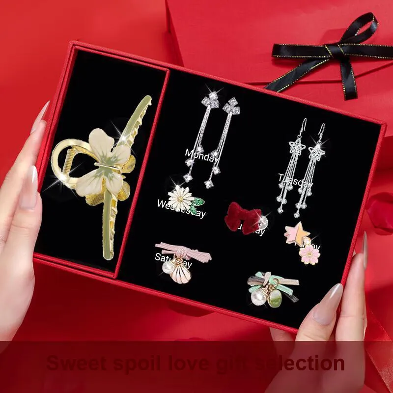 Enchanting Cat Alloy Claw Clip Hair Clip Women's-1