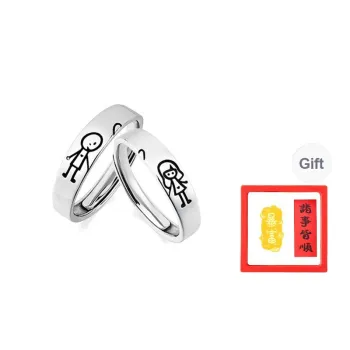 Chongqing Gold Store S925 Silver Rings Unisex
