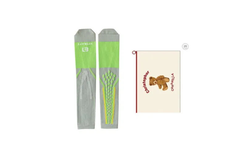 Caramella Knee-High Socks Unisex 1 Pair Gift Box Sets-5