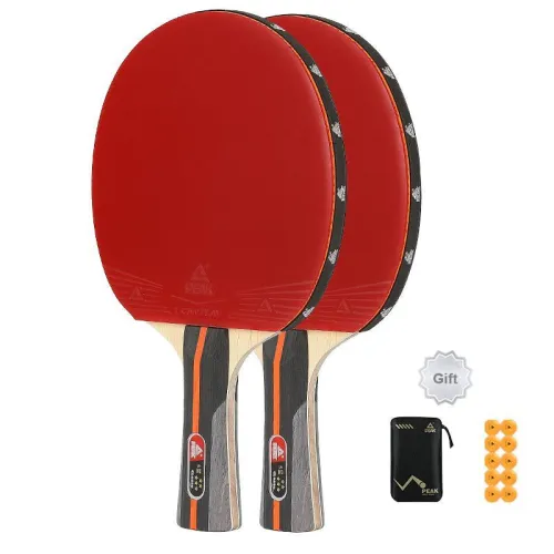 PEAK PEAK Ping Pong Paddles Unisex Red Red
