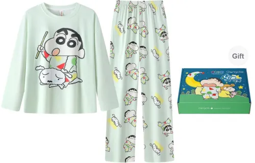 Gongdie x LABIXIAOXIN LIANMINGKUAN Pajama Set Women's Gift Box Set Green
