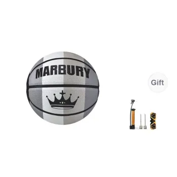 MARBURY Rubber Basketball Black Gray Color Size 76 Size Training Unisex