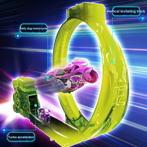 IDOON KooKoo Мотоцикл Дорожка Набор Игрушек