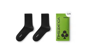 YOUKESHU Men Mid Calf Socks