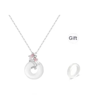 Zheng Baifu Chalcedony Jade Necklaces Women's