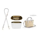 [Clothing Sets]Sand White Crossbody Shoulder Strap+DuPont Paper Liner