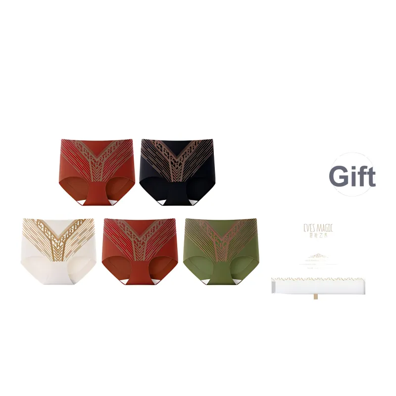 XIA.WA.ZHI.XIU Underpants Women's Box 5 Pack-3