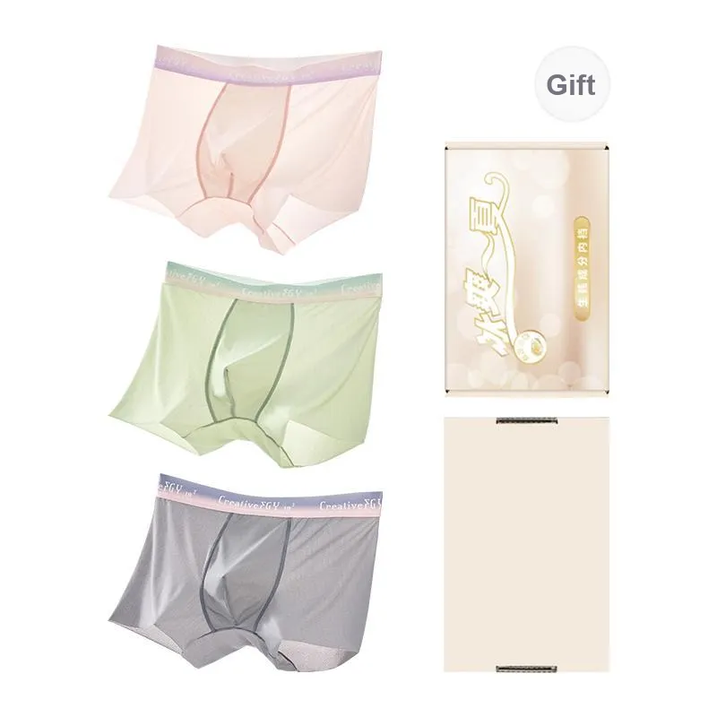 Bejirog Underpants Summer Men's 3 Pack-0