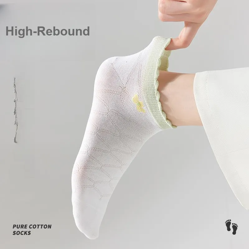 MIIOW Ankle Socks Women's 4 Pack-13