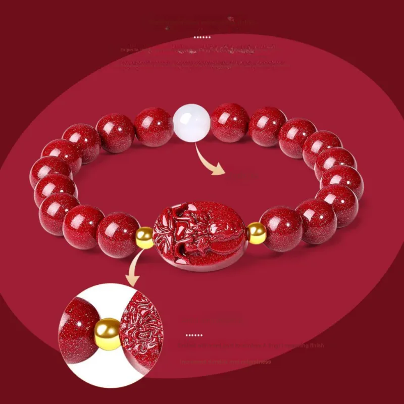 One Thousand Two Cinnabar Bracelets Women's-2