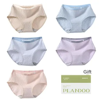 PLANDOO Underpants Women's Shopping Bag 5 Pack