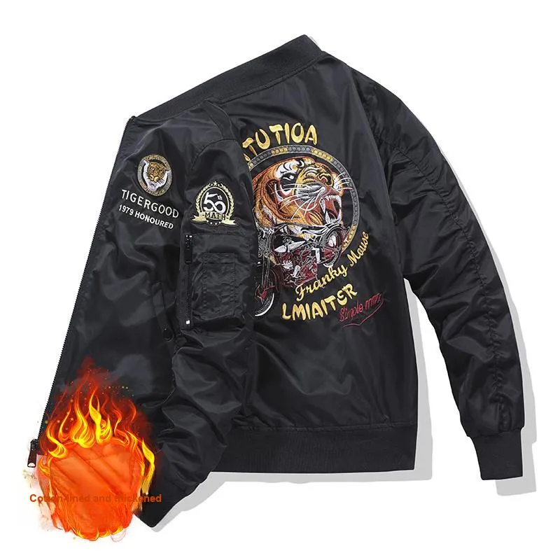 TREK&TRAVEL Baseball Jacket Men's-15