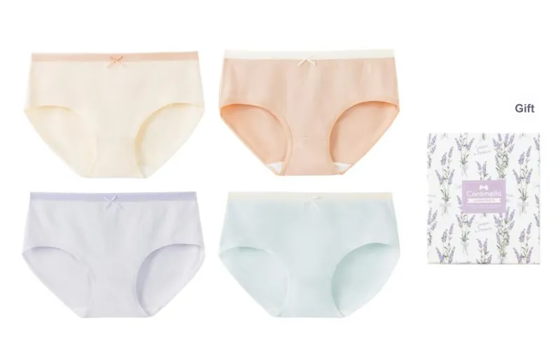 Caramella Underwear Gift Boxes Women's 4 Pack-4