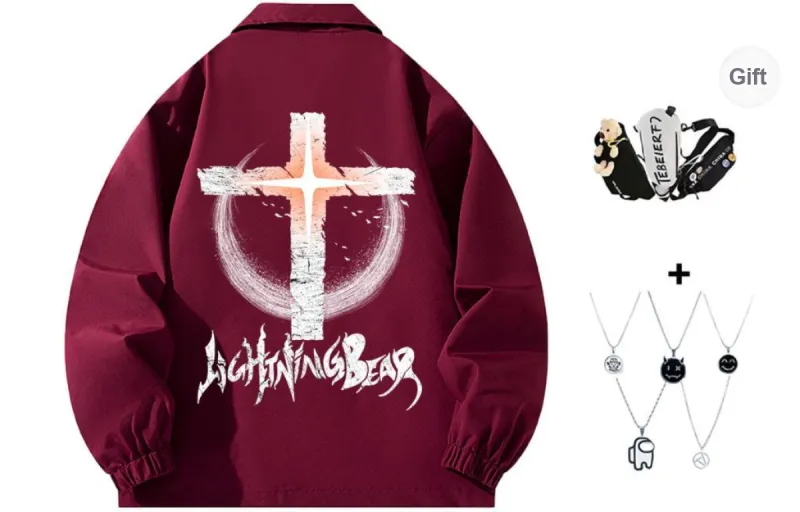 LIGHTNING BEAR Jackets Coats Unisex-24