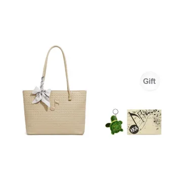 KKA PU Laminated Textile Handbag Shoulder Bag Women's Multicolor