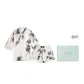 [Gift Box Set]Mid-Sleeved Pin-Up Ink Wash Garden Bamboo Women's Matching Set