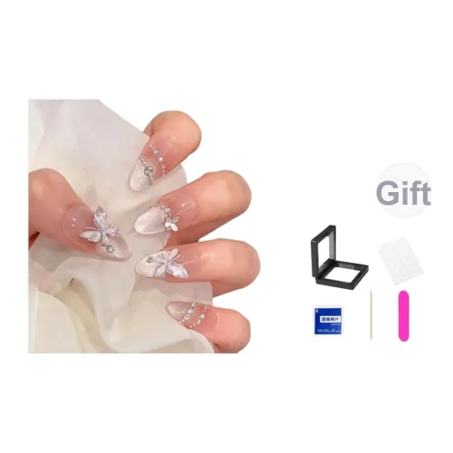 XNTX Ногтевой патч False Nail Трапециоидальный Мягкий Color Series Размытый Flashing