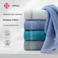 Towel 2 Pack[Blue 1+Gray 1]Gift Box Set