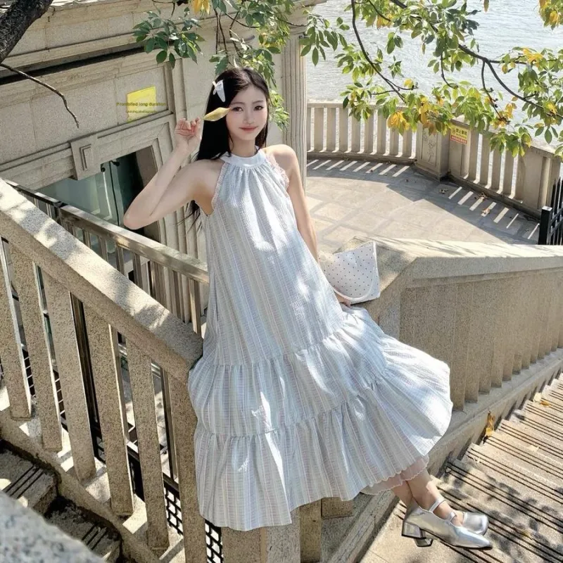 SourceDEEMO Sleeveless Dress Women's-5