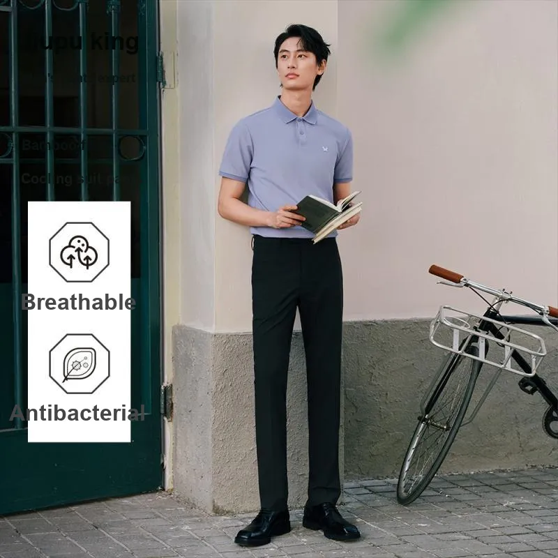 Jiumuwang Men's Pants Expert Easy to Maintain Collection SS25 Suit Trouser Men's-24