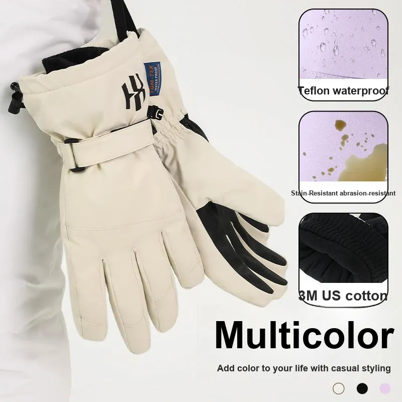 HNJ Ski Gloves Thermal Outdoor Gloves Unisex-6