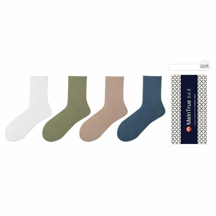 The First Name Element Mid Calf Socks Men's Gift Box Combination-12
