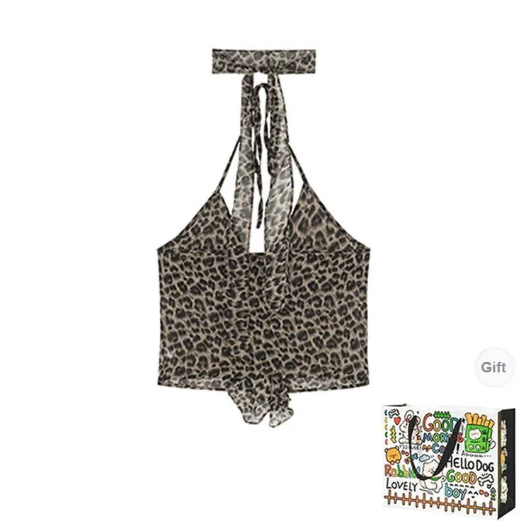 HAPG Camisoles Women's Leopard Print-1